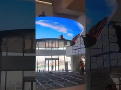 垂直柔軟なLEDディスプレイスクリーン 室内広告のための柔軟なLEDスクリーン